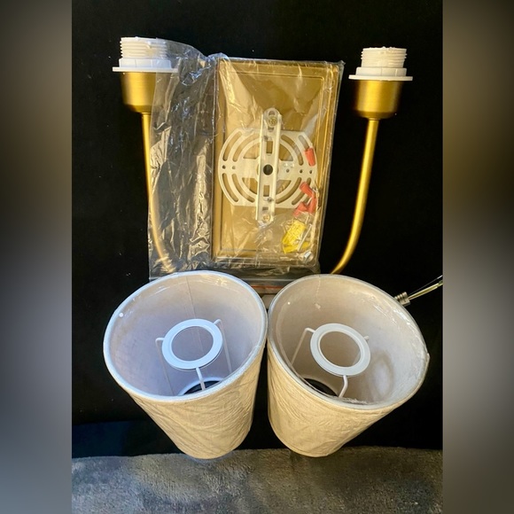 Wall sconce light with shades - Picture 8 of 13